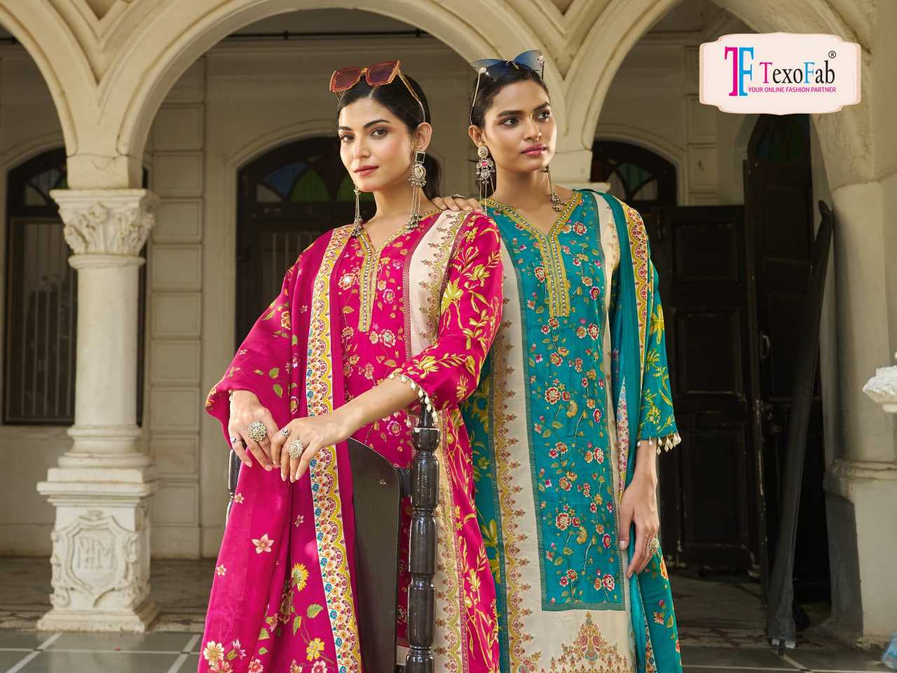 YNF Wholesale Crepe Silk Ladies Silk Suit KESH448 Kalamkari Vol-02 | Surat Manufacturer