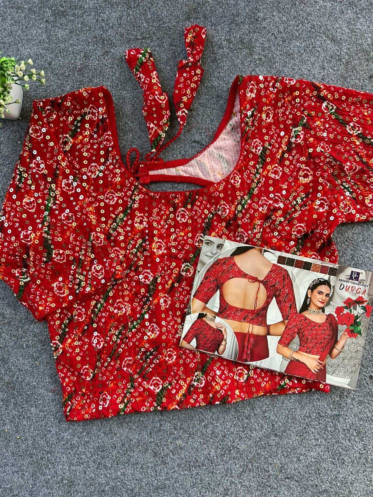 YNF Wholesale Crunchi Printed Blouse KESH426 VEDA | Surat Manufacturer