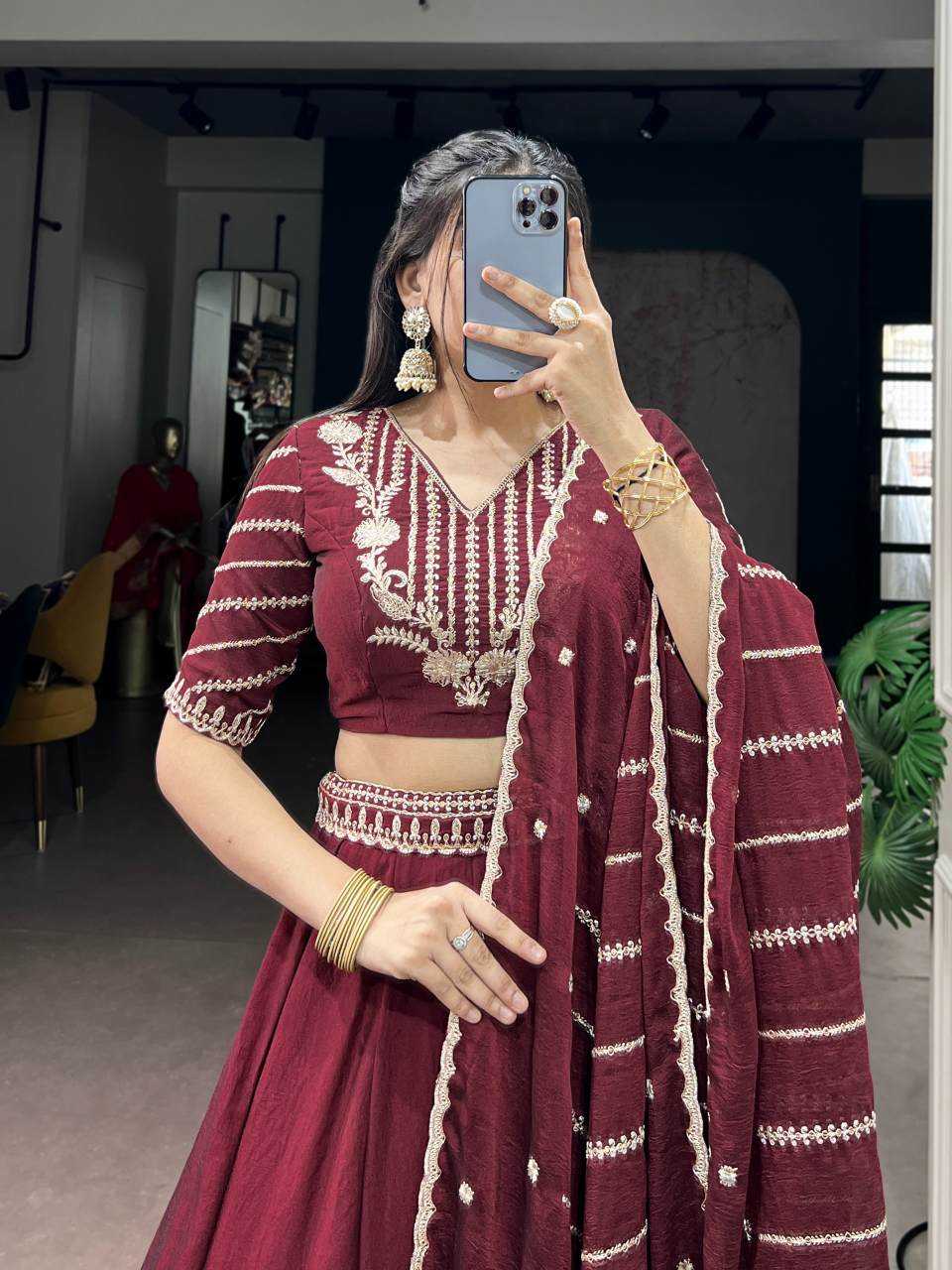 YNF Wholesale Crunchi Designer Lehenga KESH530 PRANATI | Surat Manufacturer