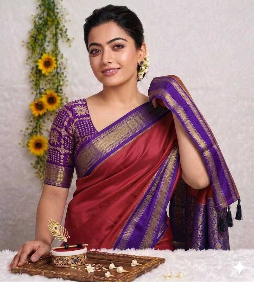 YNF Wholesale Dola Silk Rashmika Mandanna Collections KESH574 313 | Surat Manufacturer