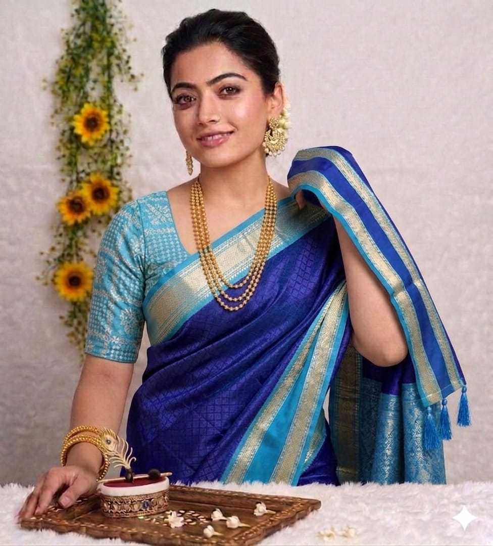 YNF Wholesale Dola Silk Rashmika Mandanna Collections KESH574 313 | Surat Manufacturer