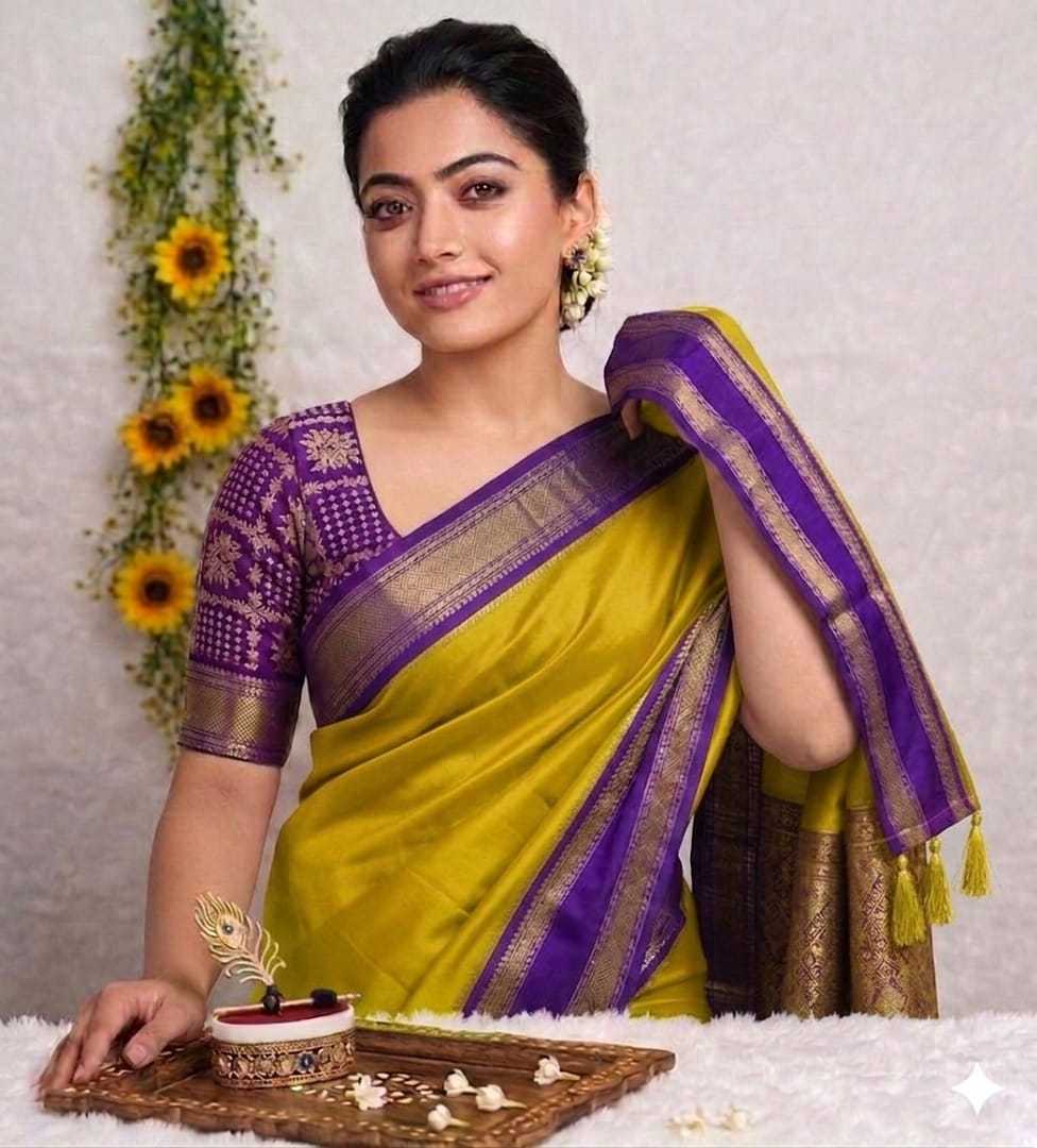 YNF Wholesale Dola Silk Rashmika Mandanna Collections KESH574 313 | Surat Manufacturer