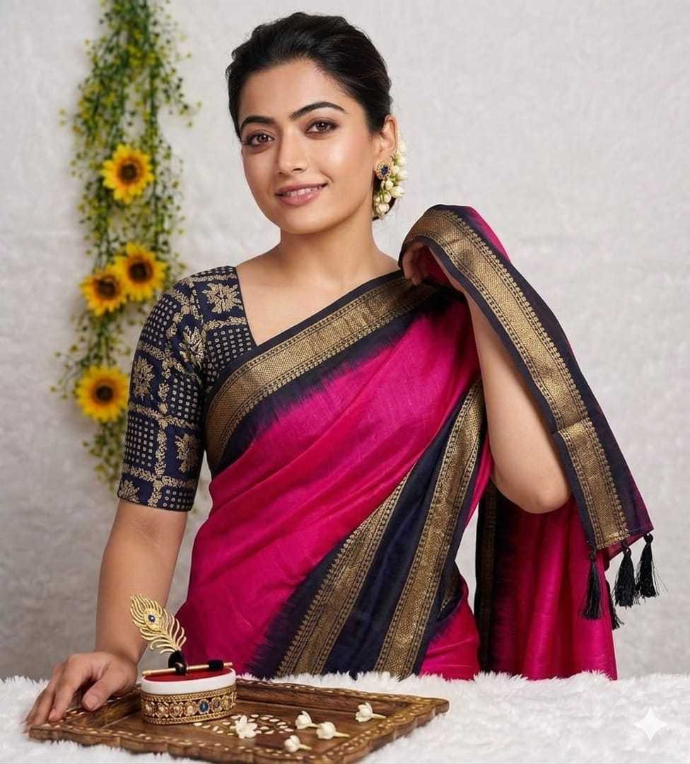 YNF Wholesale Dola Silk Rashmika Mandanna Collections KESH574 313 | Surat Manufacturer