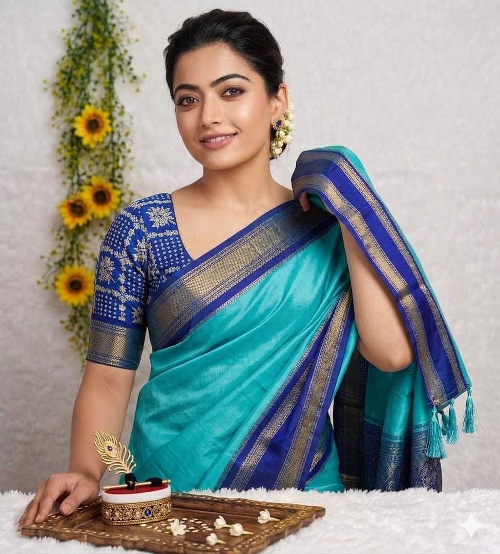 YNF Wholesale Dola Silk Rashmika Mandanna Collections KESH574 313 | Surat Manufacturer