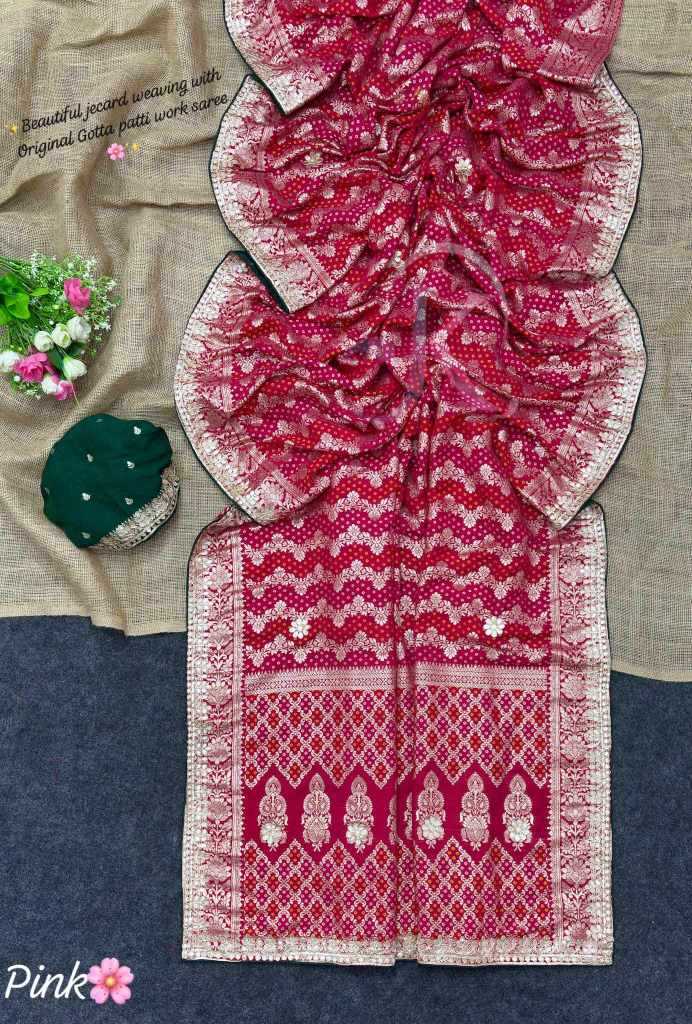 YNF Wholesale Dola Silk Bandhani Bandhej Sarees KESH584 306 | Surat Manufacturer