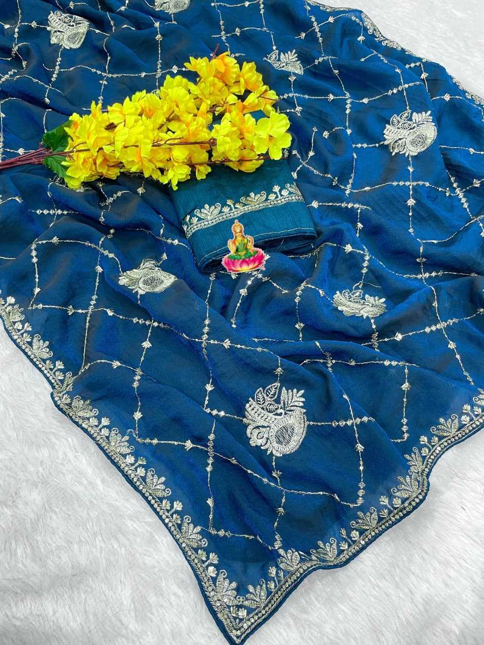 YNF Wholesale Dull Moss Sequence Sarees KESH143 Juhi | Surat Manufacturer