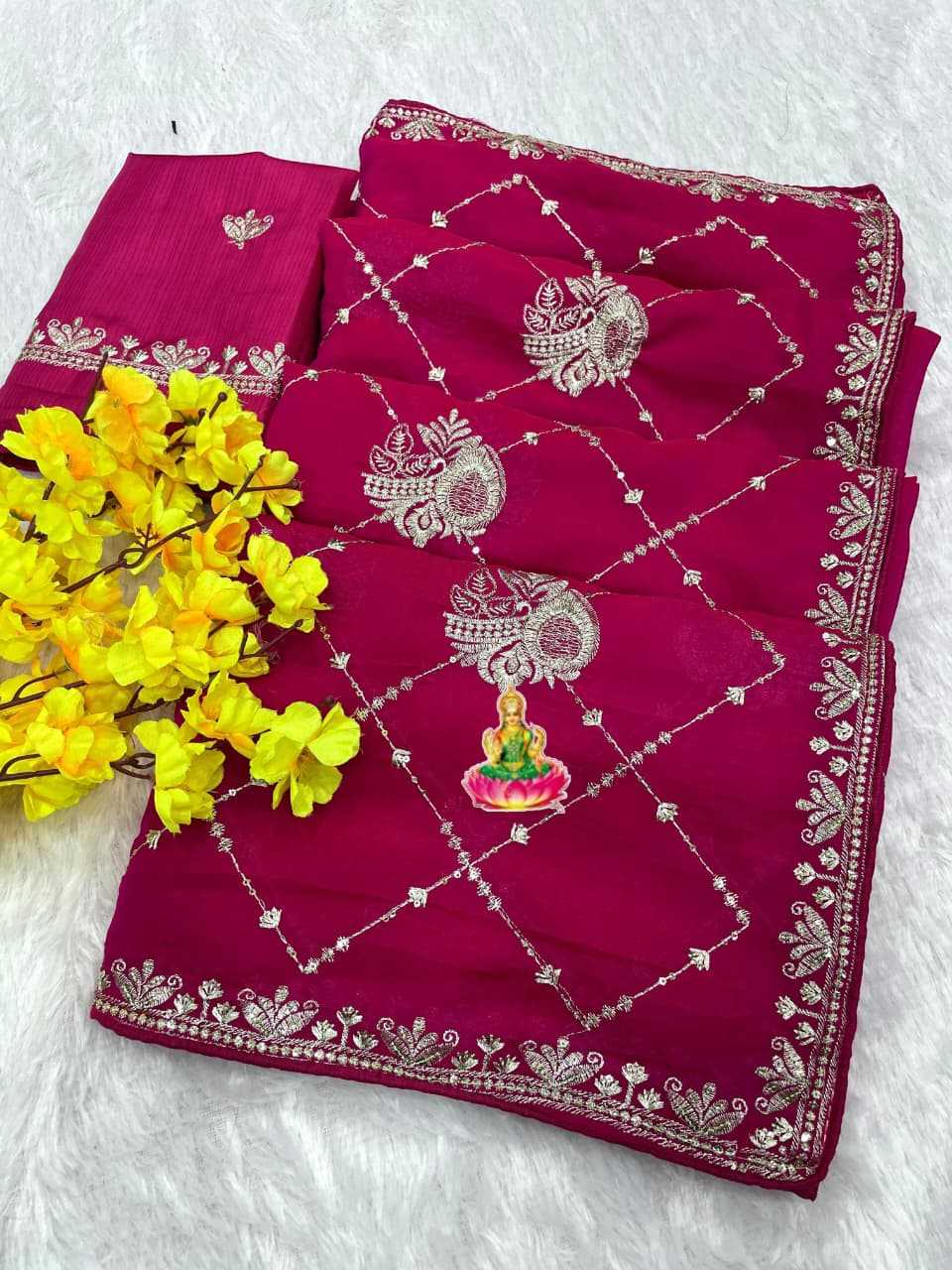 YNF Wholesale Dull Moss Sequence Sarees KESH143 Juhi | Surat Manufacturer