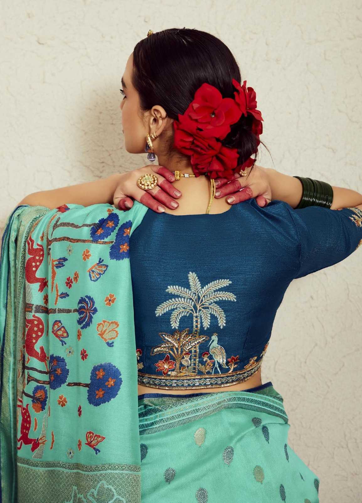 YNF Wholesale Fancy Designer Sarees KESH113 Kimora Meera Vol-14 | Surat Manufacturer