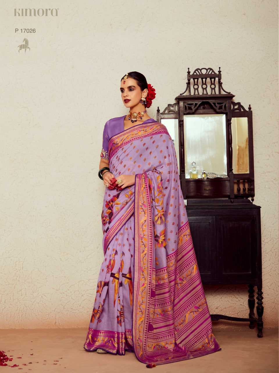 YNF Wholesale Fancy Designer Sarees KESH113 Kimora Meera Vol-14 | Surat Manufacturer