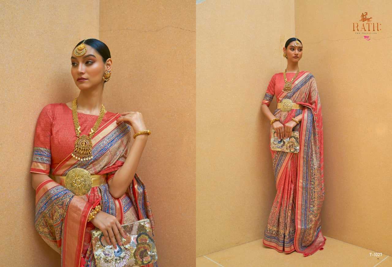 YNF Wholesale Fancy Brasso Sarees KESH113 RATH ANTRA | Surat Manufacturer