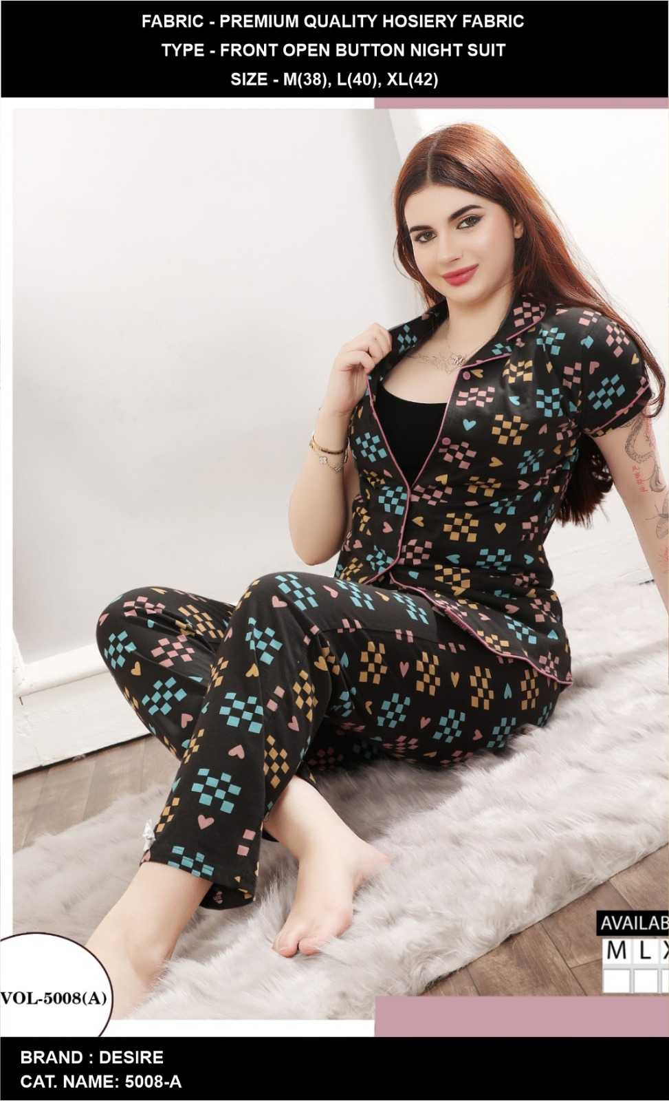 YNF Wholesale Fancy Night Wear KESH448 Ekta | Surat Manufacturer