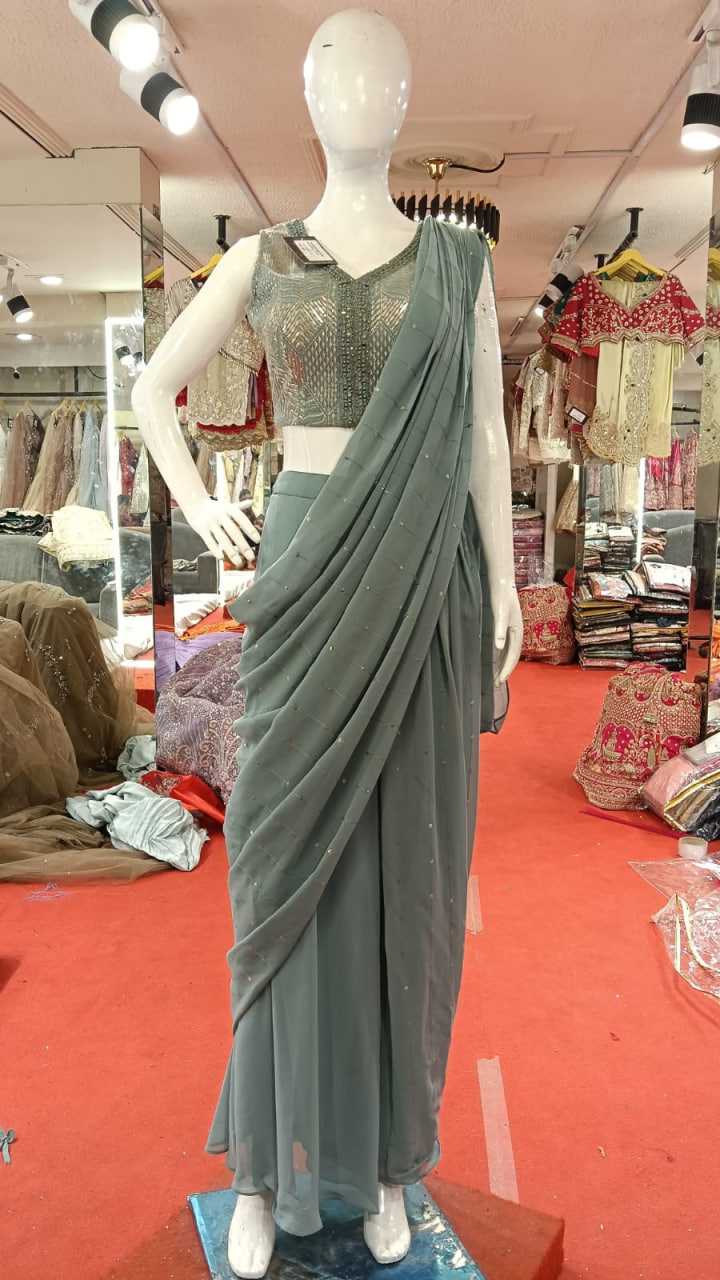 YNF Wholesale Fancy Ready To Wear Sarees KESH579 A4 | Surat Manufacturer