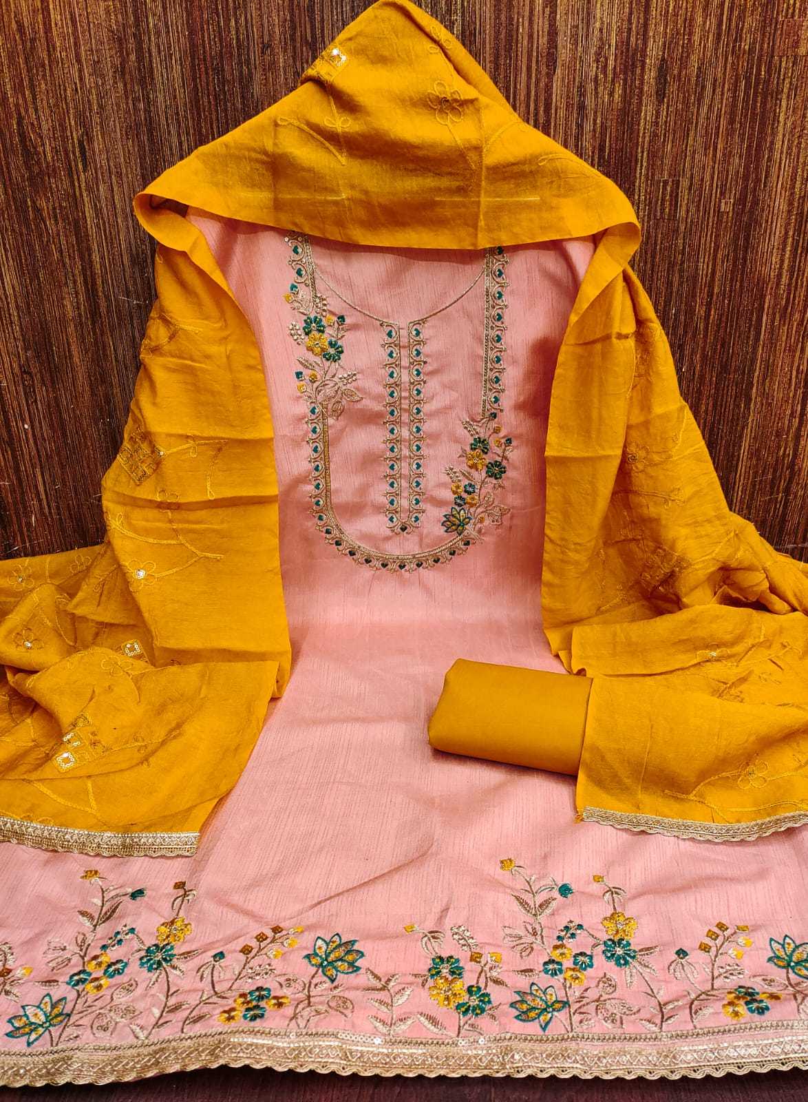 YNF Wholesale Fancy Unstitched Suits KESH648 1528 | Surat Manufacturer