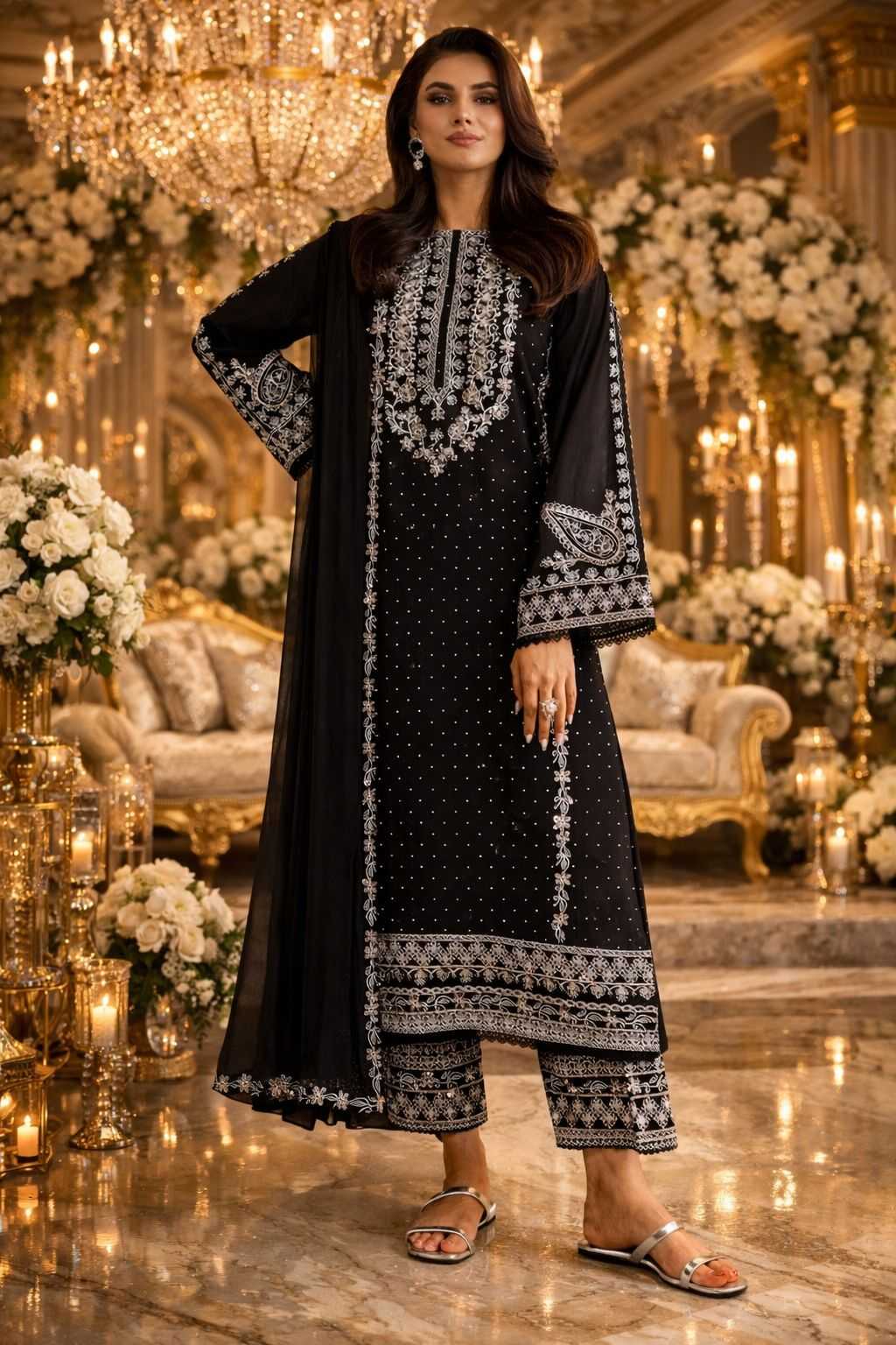 YNF Wholesale Fancy Semi Stitched Suits KESH745 1304 | Surat Manufacturer