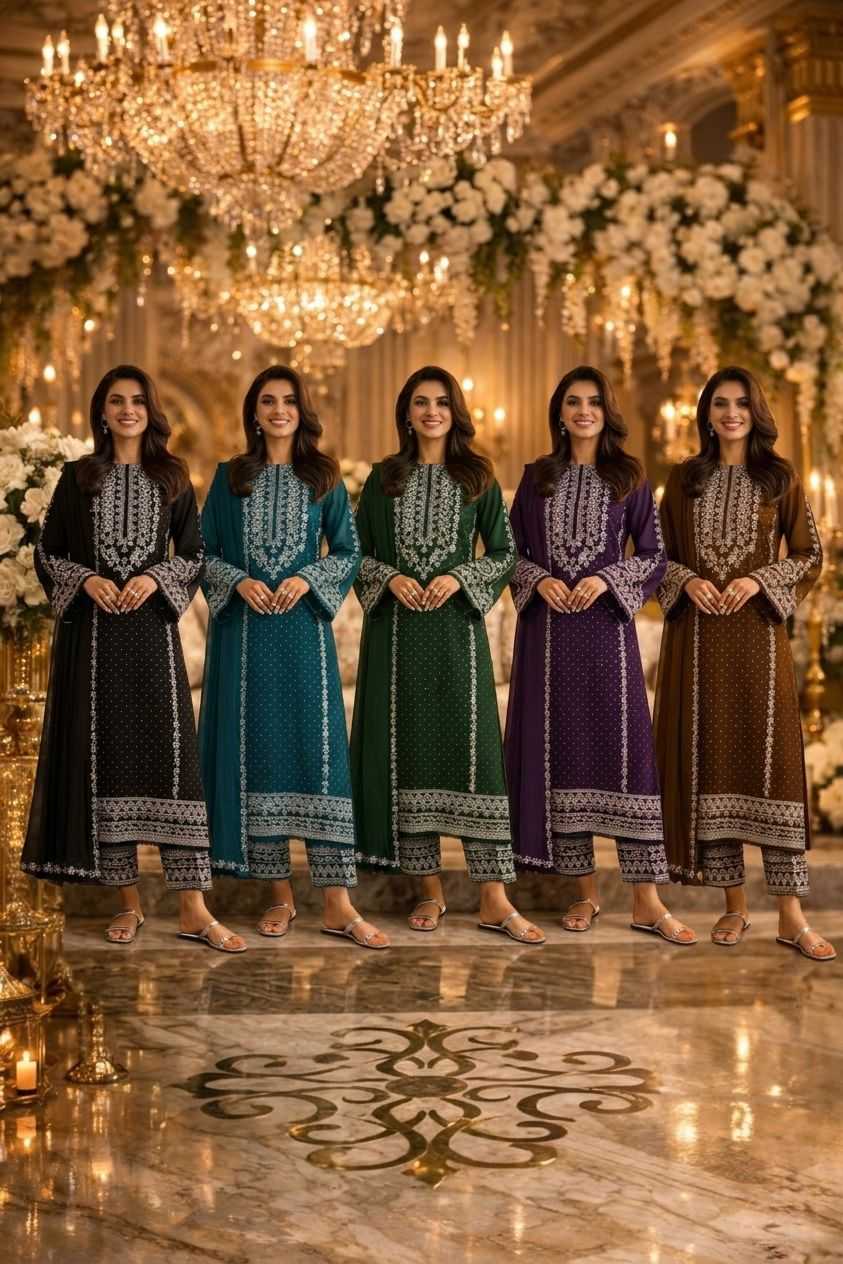 YNF Wholesale Fancy Semi Stitched Suits KESH745 1304 | Surat Manufacturer