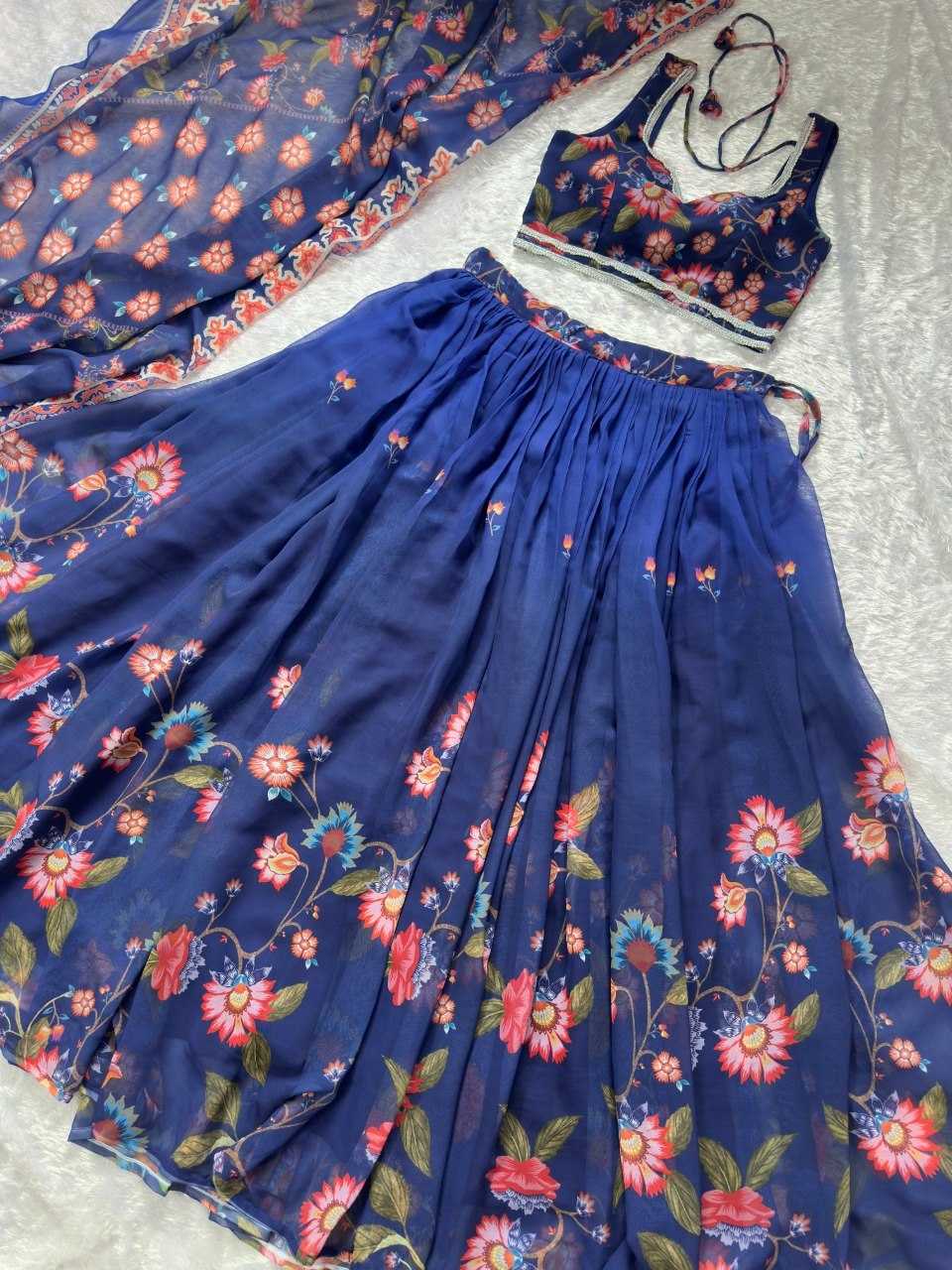 YNF Wholesale Faux Georgette Fancy Lehenga KESH522 KR : 121 | Surat Manufacturer