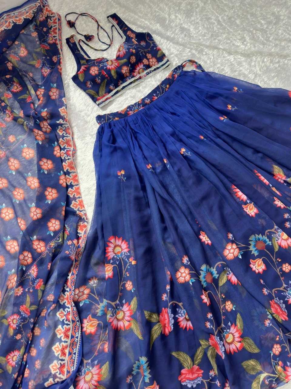 YNF Wholesale Faux Georgette Fancy Lehenga KESH522 KR : 121 | Surat Manufacturer