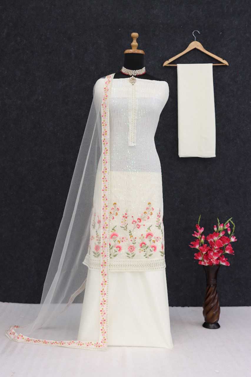 YNF Wholesale Faux Georgette Palazzo Suit KESH745 1043 | Surat Manufacturer