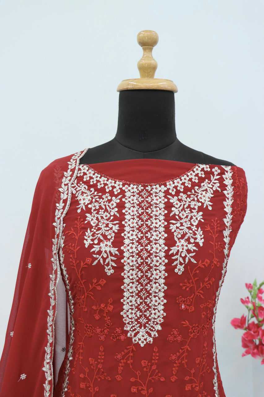 YNF Wholesale Faux Georgette Georgette Suit KESH745 1302 | Surat Manufacturer