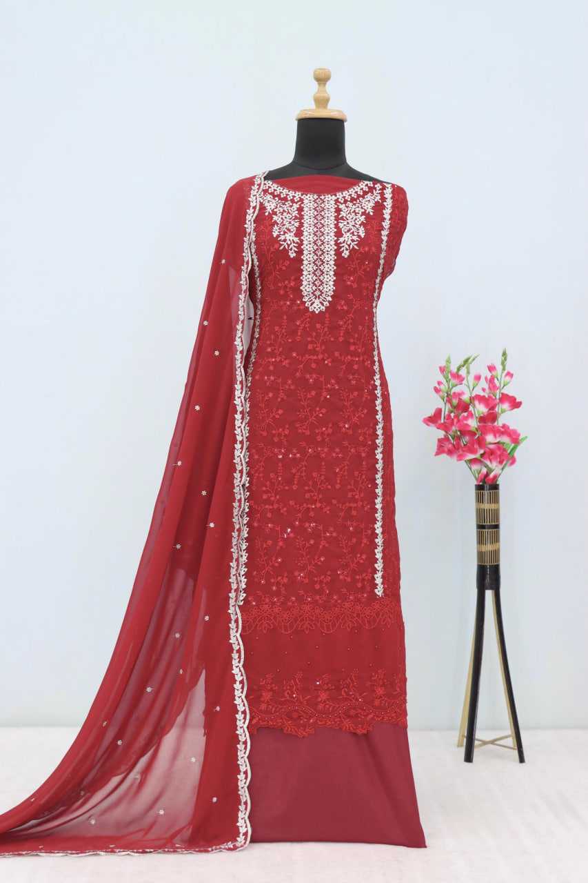 YNF Wholesale Faux Georgette Georgette Suit KESH745 1302 | Surat Manufacturer