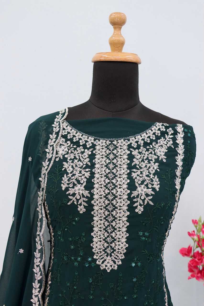 YNF Wholesale Faux Georgette Georgette Suit KESH745 1302 | Surat Manufacturer