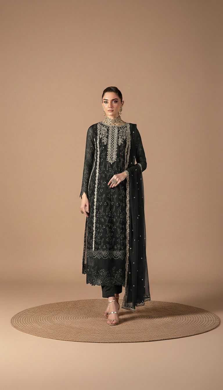 YNF Wholesale Faux Georgette Georgette Suit KESH745 1302 | Surat Manufacturer