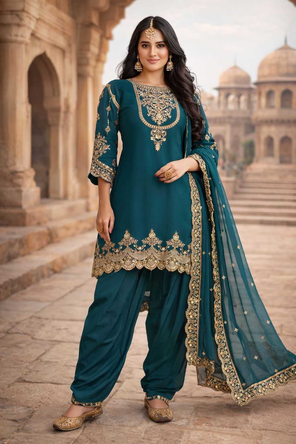 YNF Wholesale Faux Georgette Georgette Suit KESH745 5102 | Surat Manufacturer