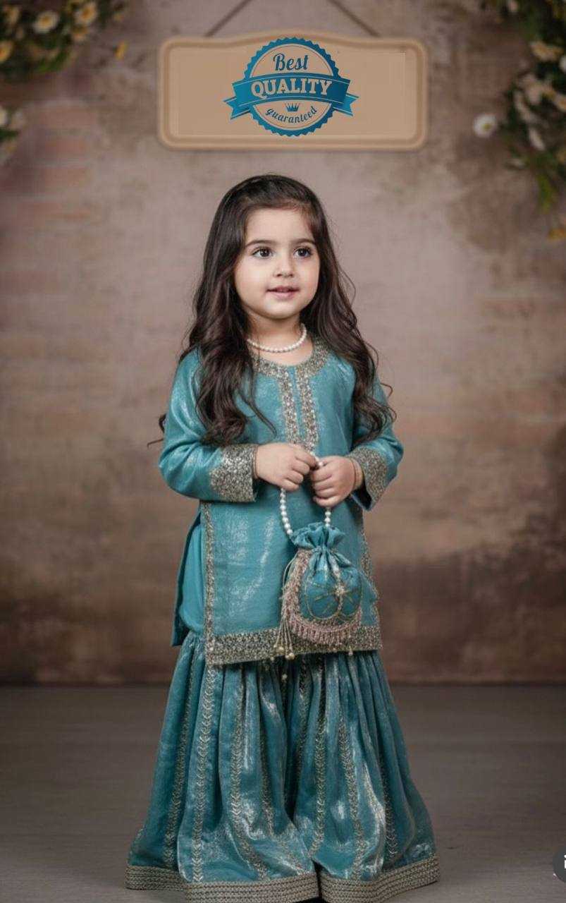 YNF Wholesale FENDY Kids Sharara RIN234 246 | Surat Manufacturer