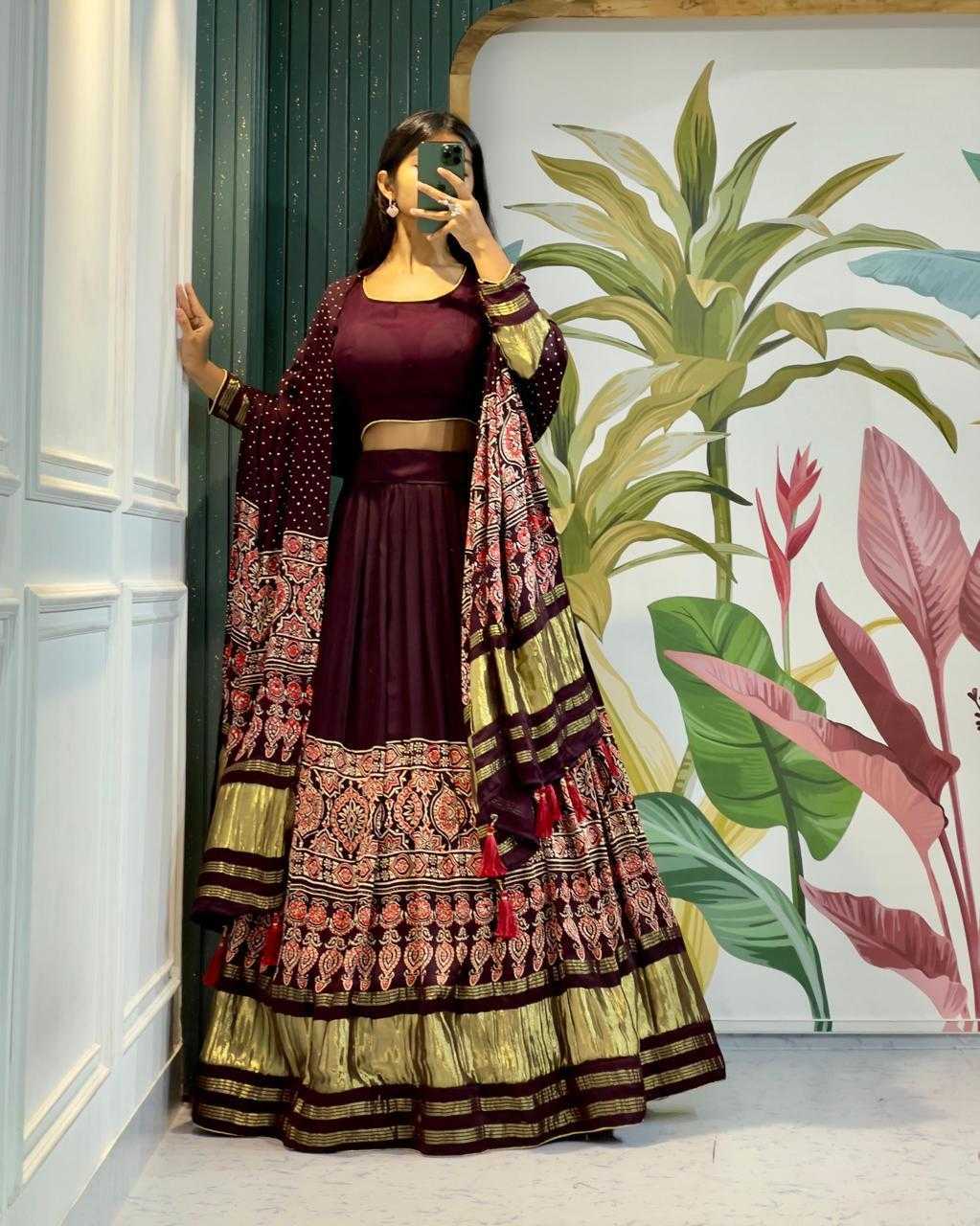 YNF Wholesale Gajji Silk Silk Lehenga KESH576 325 | Surat Manufacturer