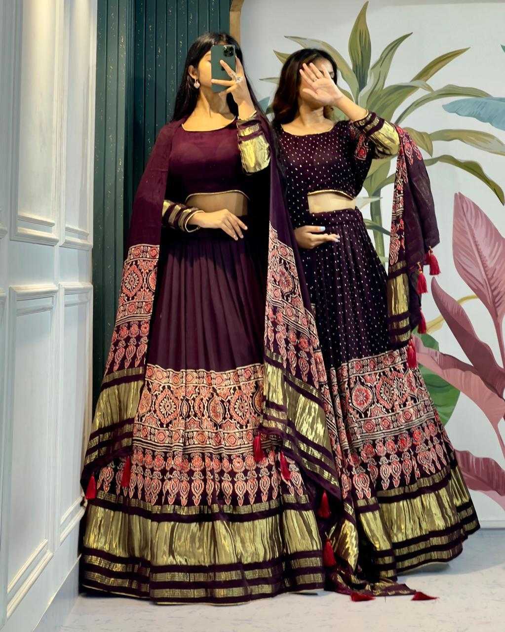 YNF Wholesale Gajji Silk Silk Lehenga KESH576 325 | Surat Manufacturer