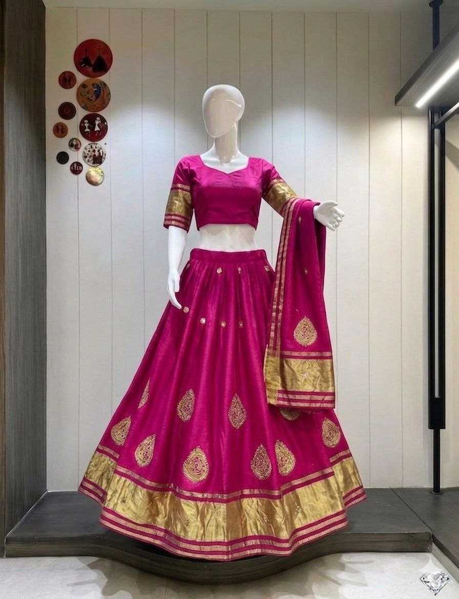 YNF Wholesale Gajji Silk Traditional Lehenga KESH711 sticker | Surat Manufacturer
