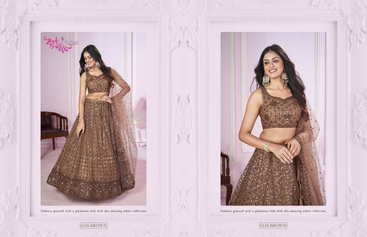 YNF Wholesale Georgette Embroidered Lehenga KESH113 Zeel Vamika | Surat Manufacturer