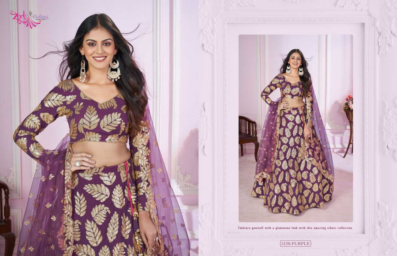 YNF Wholesale Georgette Embroidered Lehenga KESH113 Zeel Vamika | Surat Manufacturer