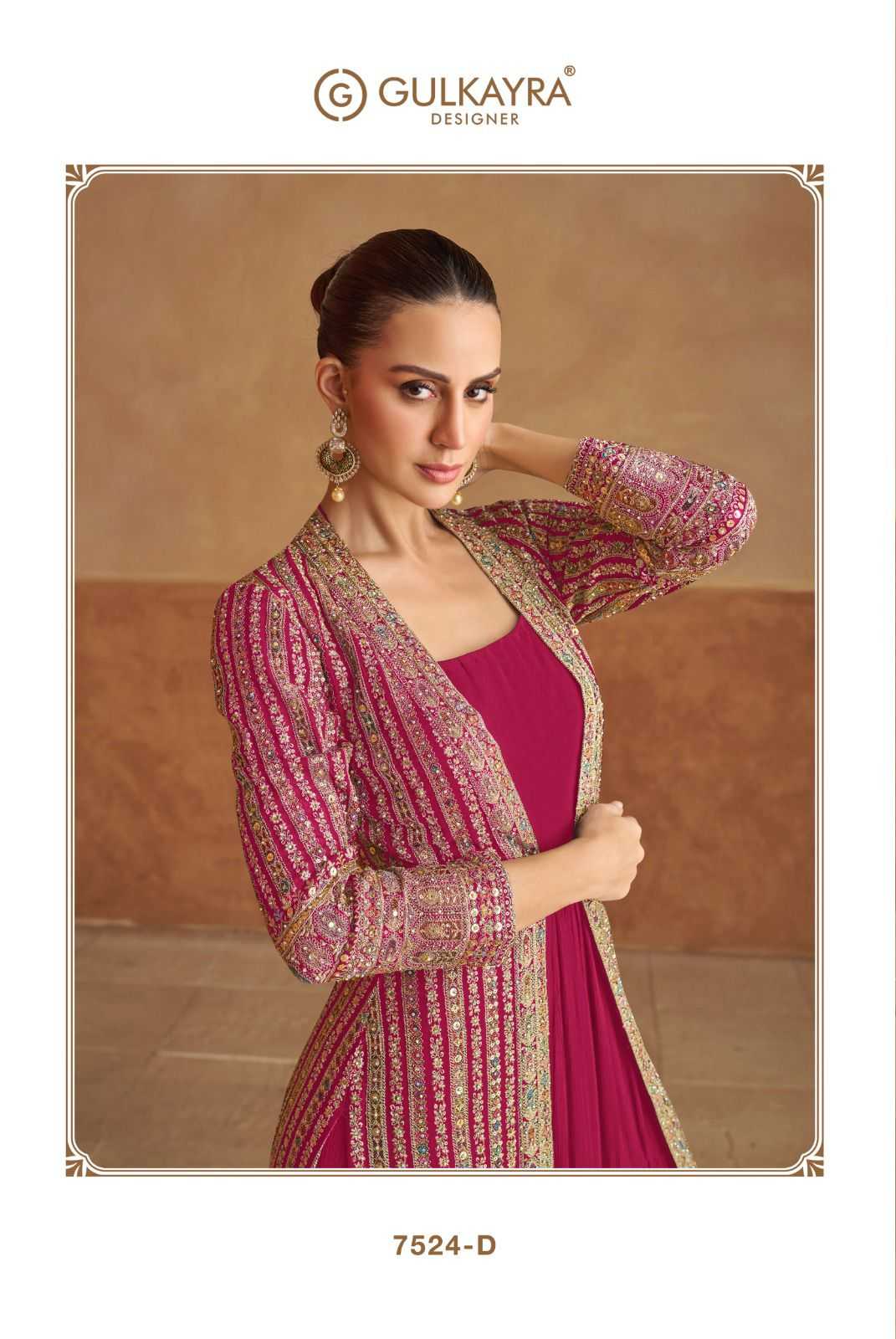 YNF Wholesale Georgette Embroidery Gowns KESH142 Gulkayra NABIYA | Surat Manufacturer