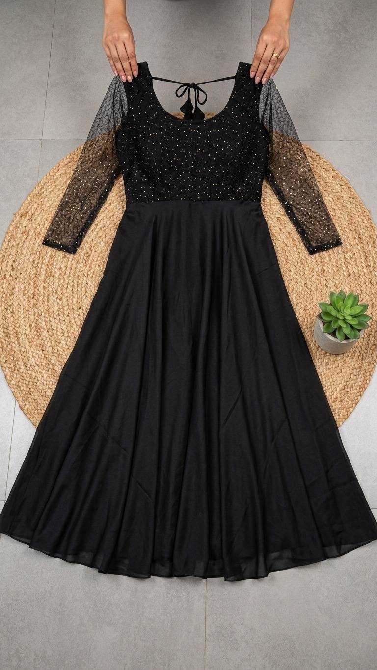 YNF Wholesale Georgette Georgette Gown KESH210 2735 | Surat Manufacturer
