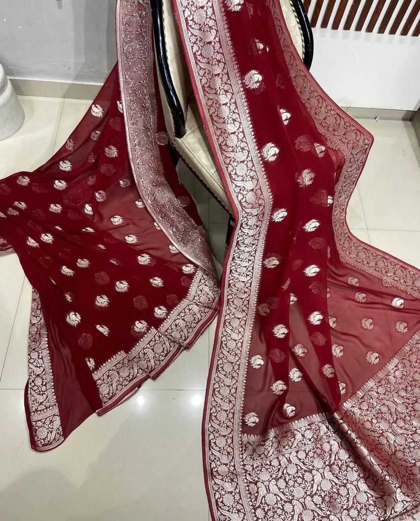 YNF Wholesale Georgette Party Wear Sarees KESH484 026 | Surat Manufacturer
