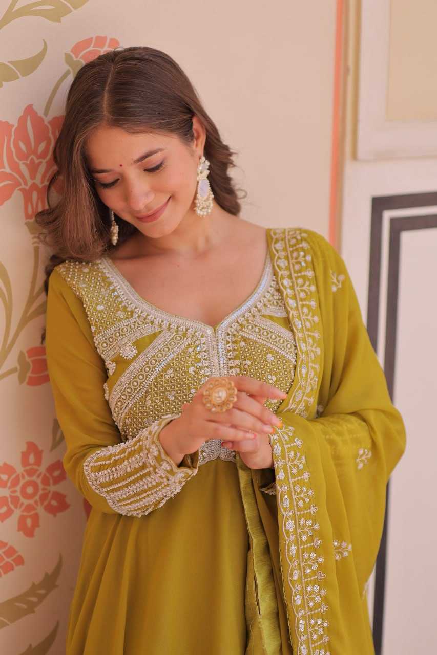 YNF Wholesale Georgette Fancy Gowns KESH491 9313 | Surat Manufacturer