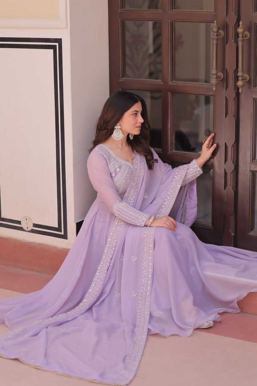 YNF Wholesale Georgette Fancy Gowns KESH491 9313 | Surat Manufacturer