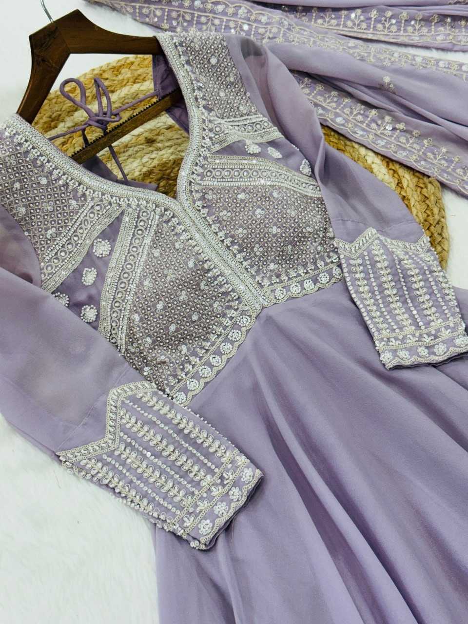YNF Wholesale Georgette Fancy Gowns KESH491 9313 | Surat Manufacturer