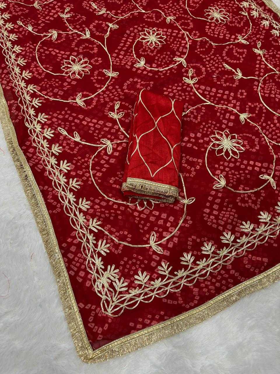 YNF Wholesale Georgette Embroidered Sarees KESH511 1086 | Surat Manufacturer