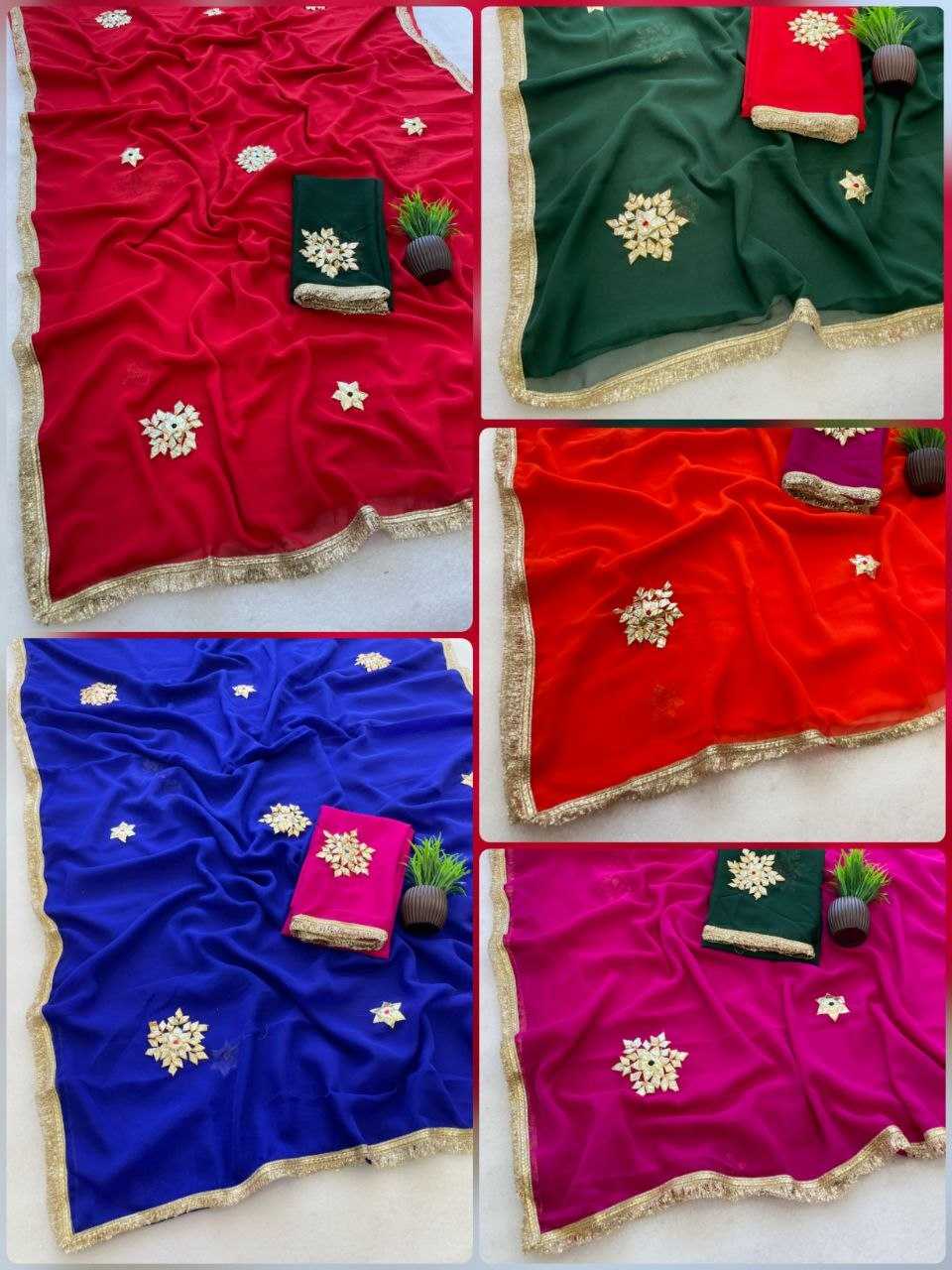 YNF Wholesale Georgette Georgette Sarees KESH538 1235 | Surat Manufacturer