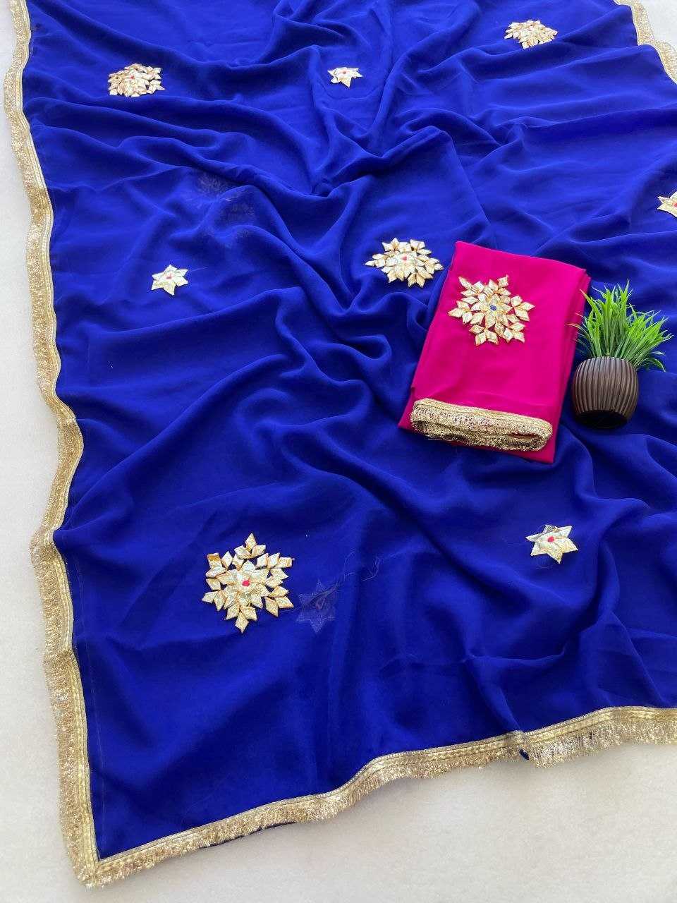 YNF Wholesale Georgette Georgette Sarees KESH538 1235 | Surat Manufacturer