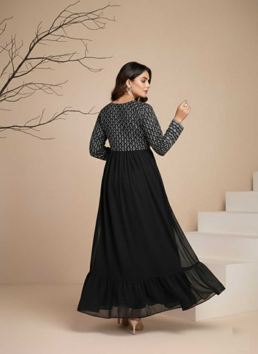 YNF Wholesale Georgette Anarkali Gown KESH559 385 | Surat Manufacturer
