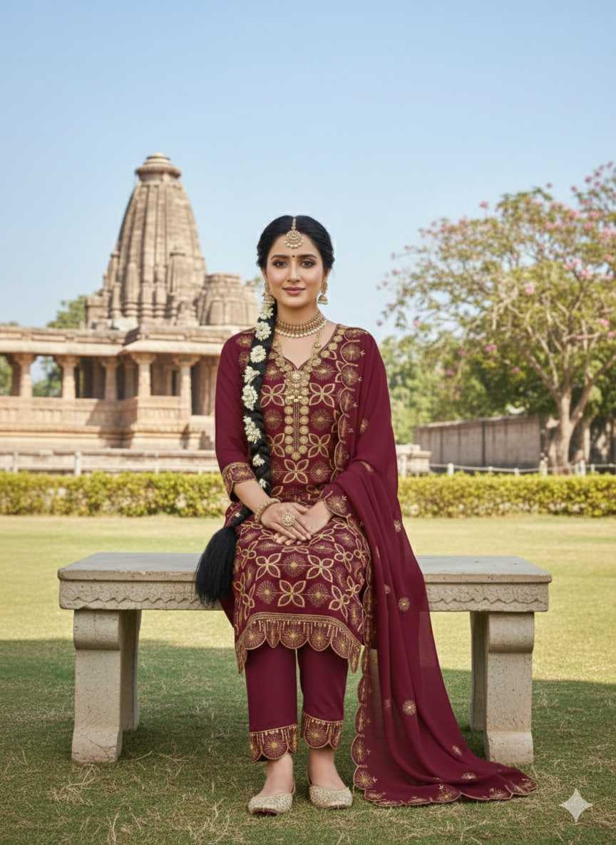 YNF Wholesale Georgette Unstitched Suits KESH648 1527 | Surat Manufacturer