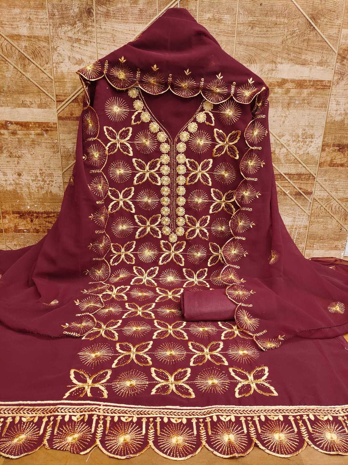 YNF Wholesale Georgette Unstitched Suits KESH648 1527 | Surat Manufacturer