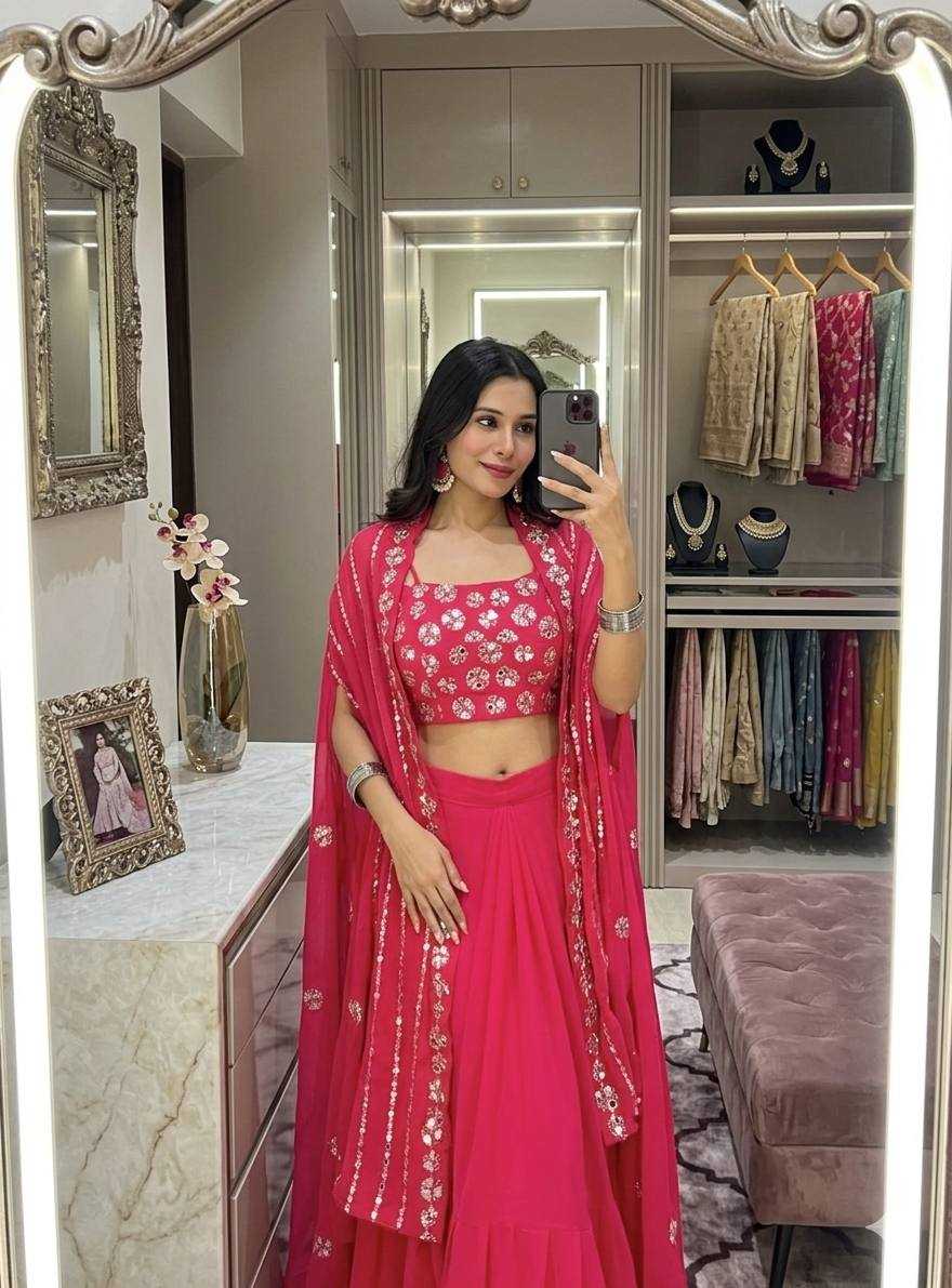 YNF Wholesale Georgette Indo Western Dresses RIN213 316 | Surat Manufacturer
