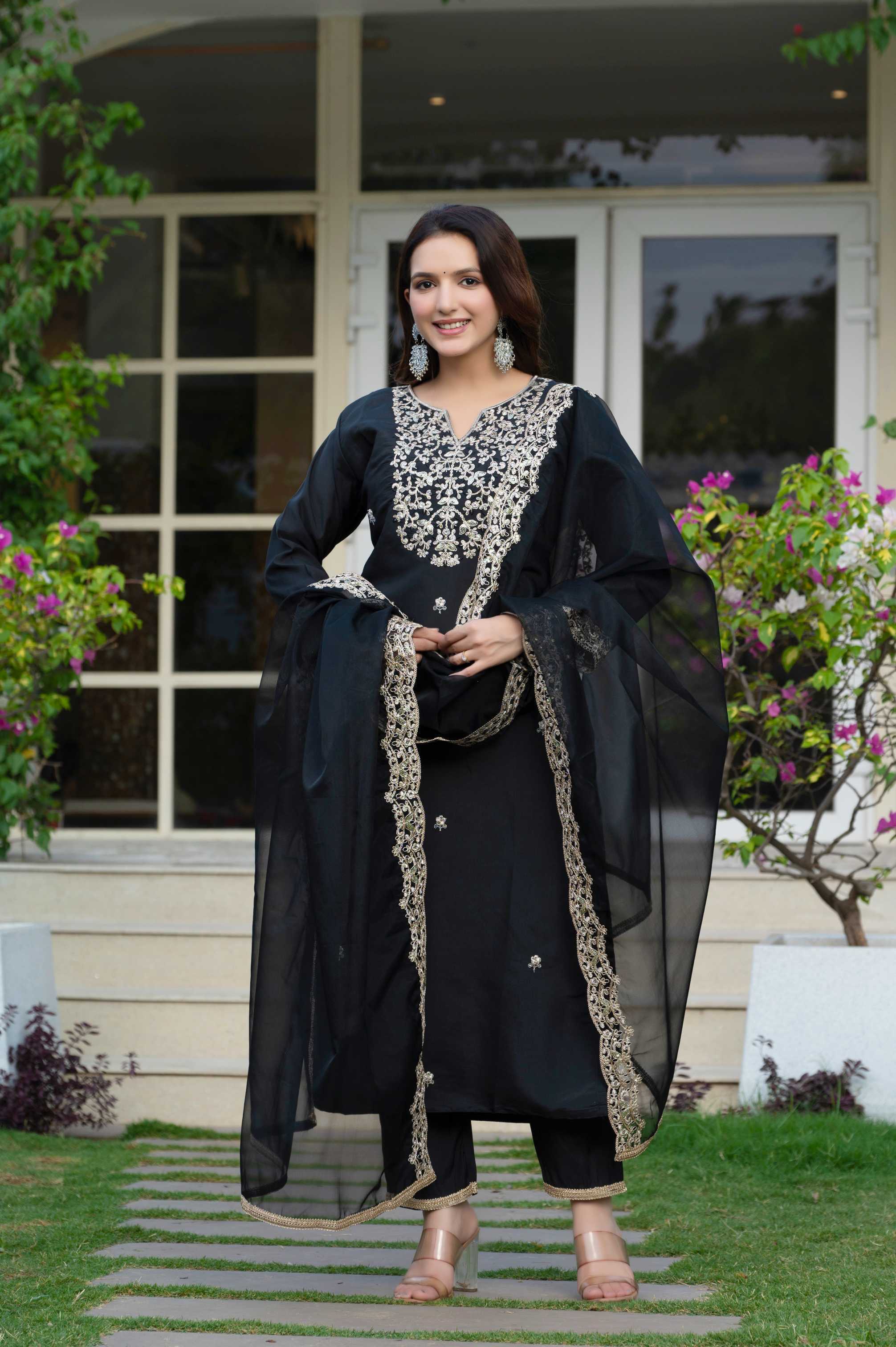 YNF Wholesale Heavy Roman Silk Embroidery Suits KESH422 1003 | Surat Manufacturer