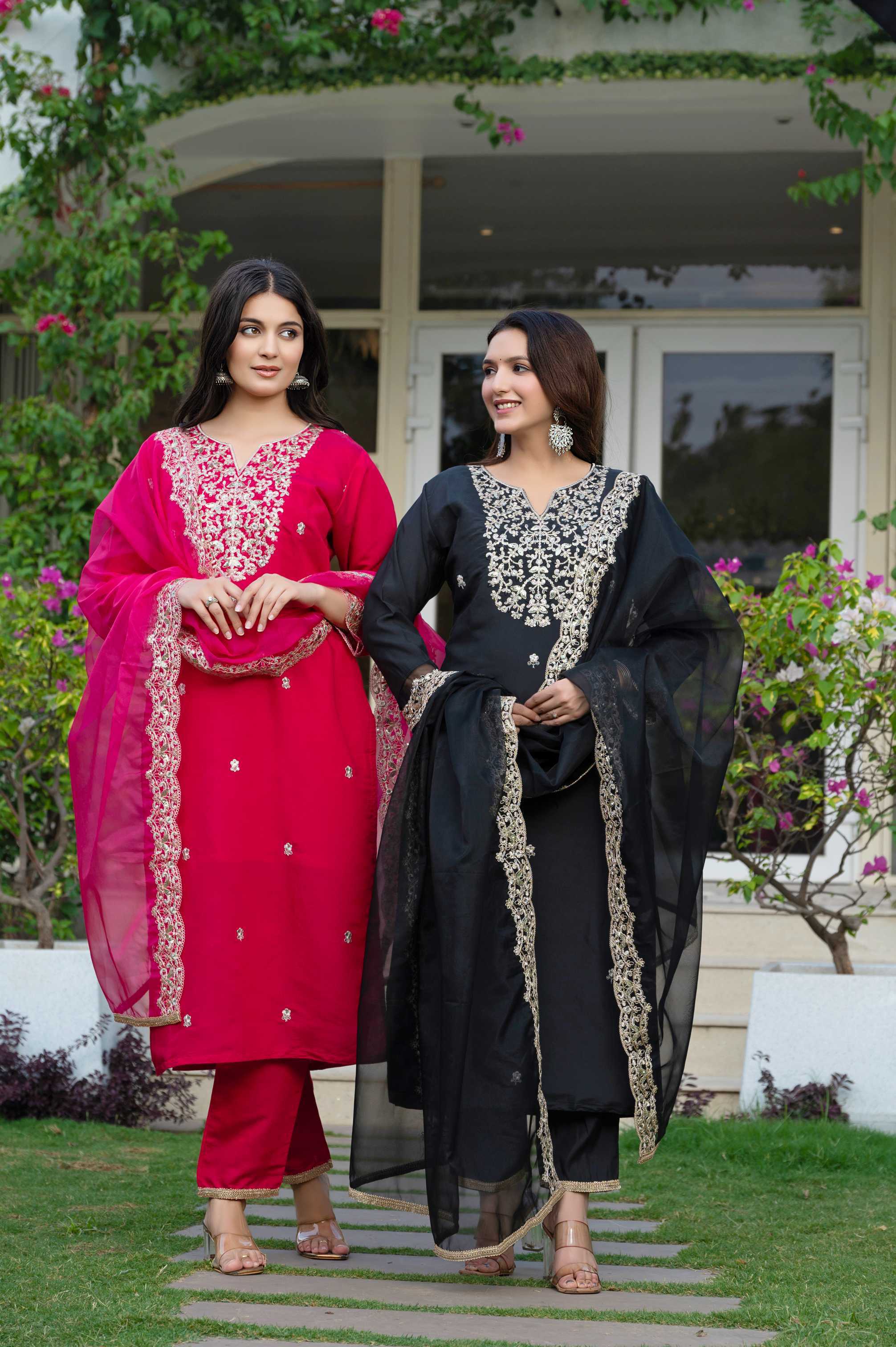 YNF Wholesale Heavy Roman Silk Embroidery Suits KESH422 1003 | Surat Manufacturer