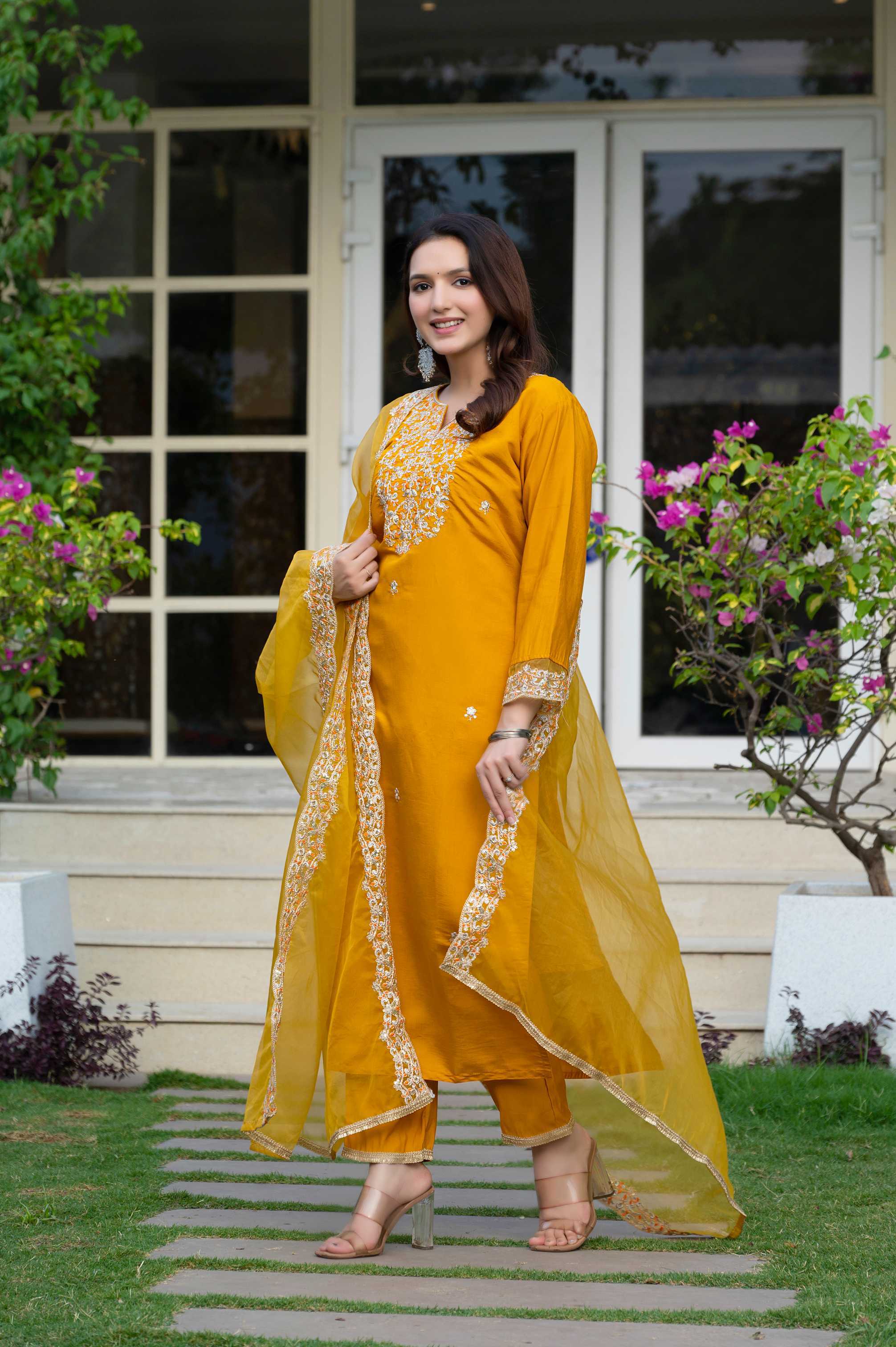 YNF Wholesale Heavy Roman Silk Embroidery Suits KESH422 1003 | Surat Manufacturer