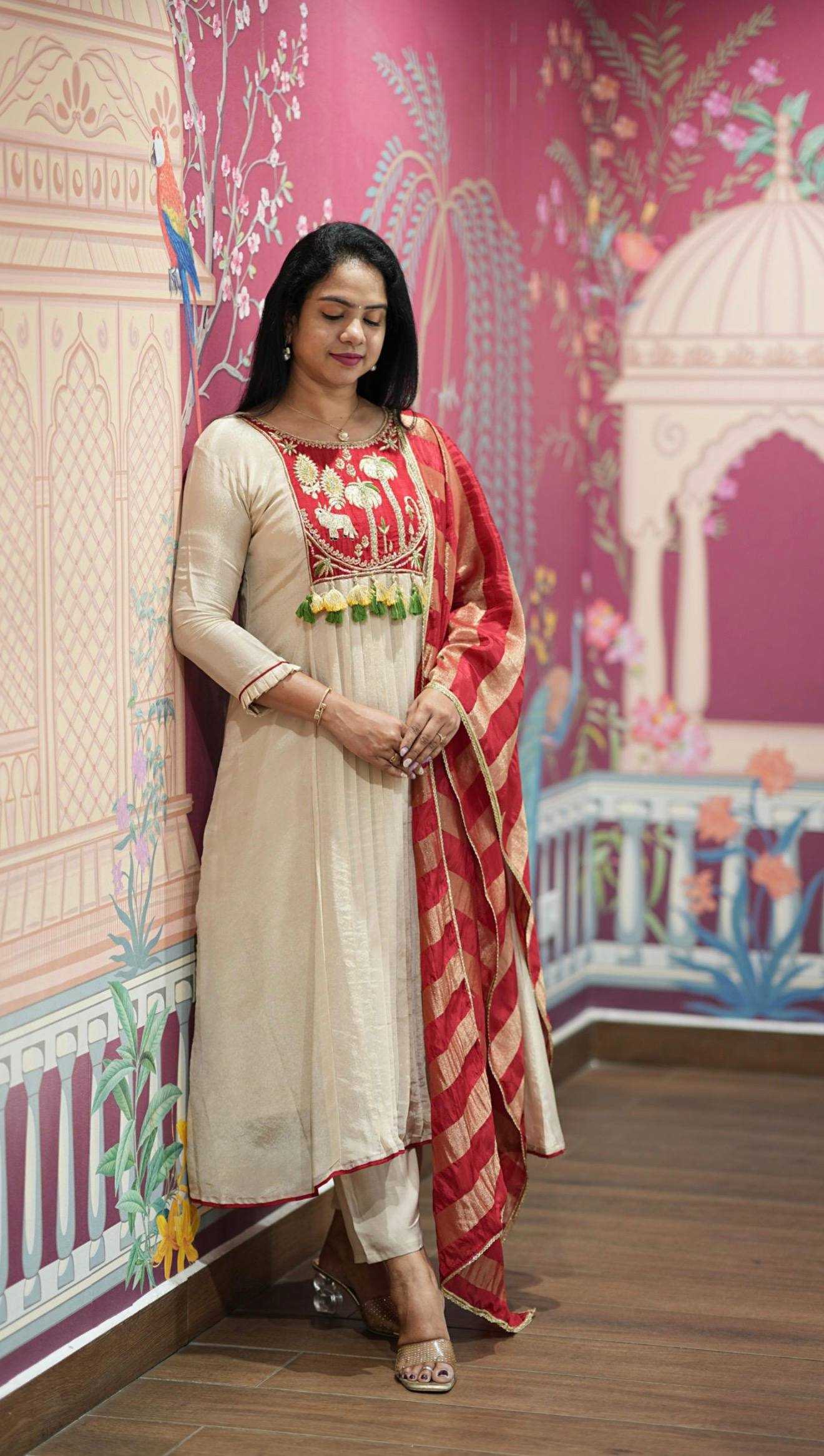 YNF Wholesale Heavy Roman Silk Cotton Suits KESH496 578 | Surat Manufacturer